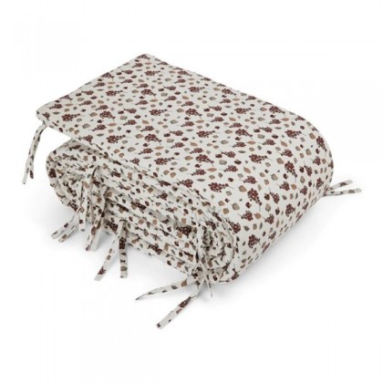 Baby Bed Bumper, Crib bed is surrounded by cotton baby crib